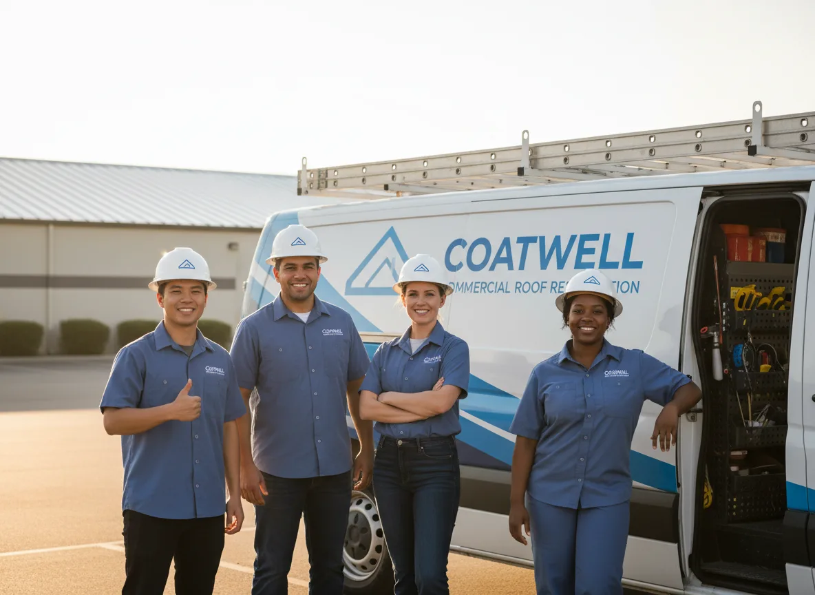 Commercial roof coating company in Bridge City, TX